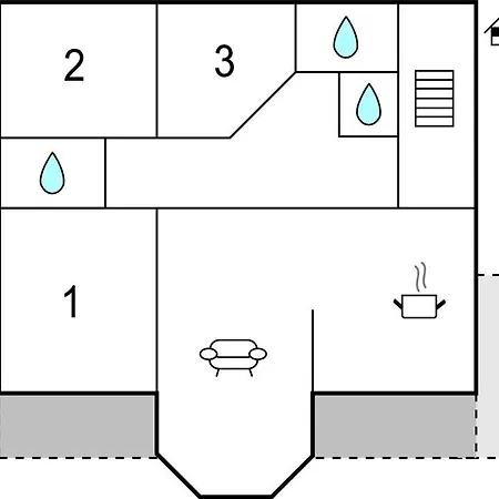 In Kastel Sucurac شقة *